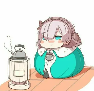 💧 emoji Anastasia Nikolaevna Romanova [InariChuu] Telegram sticker 5 of 30