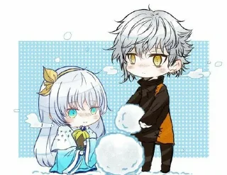 💧 emoji Anastasia Nikolaevna Romanova [InariChuu] Telegram sticker 13 of 30