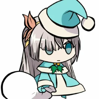 ❄ emoji Anastasia Nikolaevna Romanova [InariChuu] Telegram sticker 4 of 30