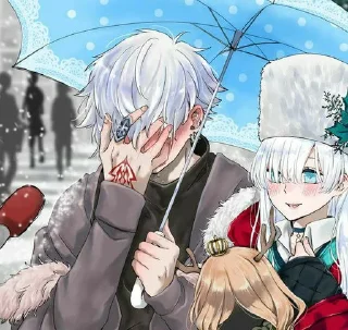 ❄ emoji Anastasia Nikolaevna Romanova [InariChuu] Telegram sticker 6 of 30