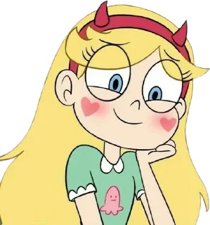 Sticker from Star Butterfly ➜ @AnimeStickersIndo