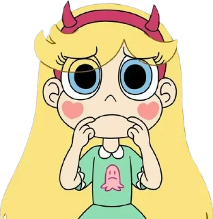 Sticker from Star Butterfly ➜ @AnimeStickersIndo