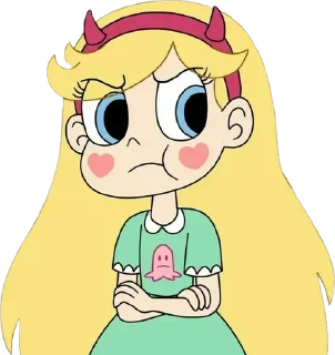 Sticker from Star Butterfly ➜ @AnimeStickersIndo