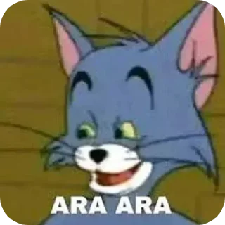 🤣 emoji Tom and Jerry Stickers @MyanmarStickersCh Telegram sticker 2 of 115