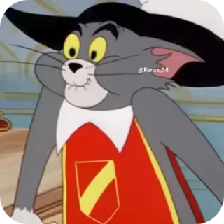 🤢 emoji Tom and Jerry Stickers @MyanmarStickersCh Telegram sticker 16 of 115