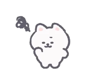 🐶 emoji ₍ 𐌑iᥒi 𑀥᧐ggiᥱ ₎ ˚₊· ♡ @mewsticks Telegram sticker 6 of 24