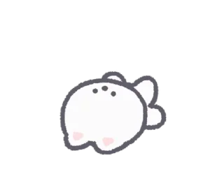 🐶 emoji ₍ 𐌑iᥒi 𑀥᧐ggiᥱ ₎ ˚₊· ♡ @mewsticks Telegram sticker 23 of 24