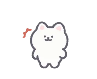 🐶 emoji ₍ 𐌑iᥒi 𑀥᧐ggiᥱ ₎ ˚₊· ♡ @mewsticks Telegram sticker 10 of 24