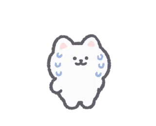 🐶 emoji ₍ 𐌑iᥒi 𑀥᧐ggiᥱ ₎ ˚₊· ♡ @mewsticks Telegram sticker 21 of 24