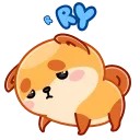 🥺 emoji Bhavika's Animal Sticker Pack Telegram sticker 8 of 35