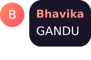Sticker from Bhavika's Gandu Sticker Pack