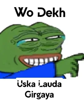 Sticker from Wo Dekh by @CozyFocx