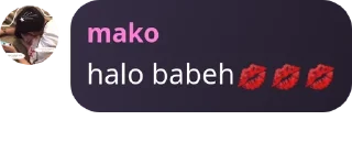 💋 emoji mako ganteng pack by @QuotLyBot Telegram sticker 4 of 27