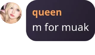 👩‍❤️‍👩 emoji punya queen Telegram sticker 1 of 30