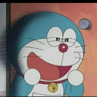 😏 emoji Doraemon // @ZoldyckStickers Telegram sticker 3 of 63