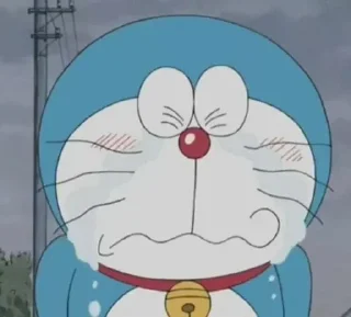 😢 emoji Doraemon // @ZoldyckStickers Telegram sticker 14 of 63