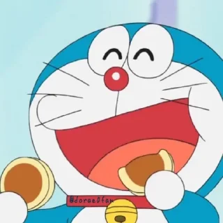 😋 emoji Doraemon // @ZoldyckStickers Telegram sticker 8 of 63