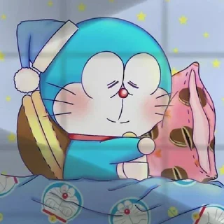 😴 emoji Doraemon // @ZoldyckStickers Telegram sticker 11 of 63