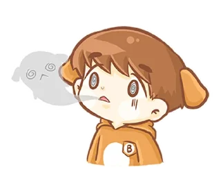 🐶 emoji 소중한 ⸻ @stikie's  ౨ৎ  @pacii Telegram sticker 8 of 40