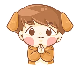 🐶 emoji 소중한 ⸻ @stikie's  ౨ৎ  @pacii Telegram sticker 2 of 40