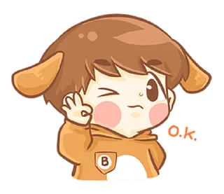 🐶 emoji 소중한 ⸻ @stikie's  ౨ৎ  @pacii Telegram sticker 9 of 40
