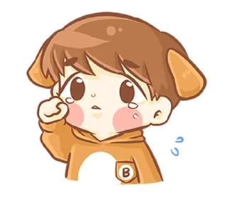 🐶 emoji 소중한 ⸻ @stikie's  ౨ৎ  @pacii Telegram sticker 10 of 40