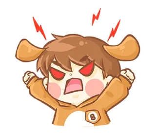 🐶 emoji 소중한 ⸻ @stikie's  ౨ৎ  @pacii Telegram sticker 22 of 40
