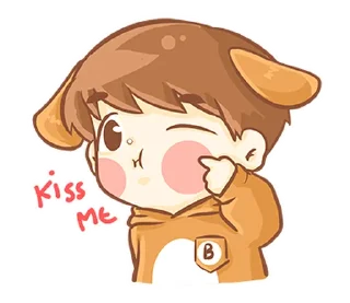 🐶 emoji 소중한 ⸻ @stikie's  ౨ৎ  @pacii Telegram sticker 20 of 40