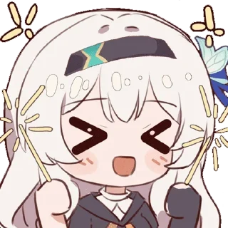 Sticker from 流萤举牌表情包