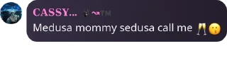 Sticker from Medusa mommy • @sticbot