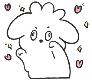 Sticker from ₍ ɗ᧐ᥙ᧐᧐᧐ᥣᥙ 2.0 ₎ ˚₊· ♡ @mewsticks