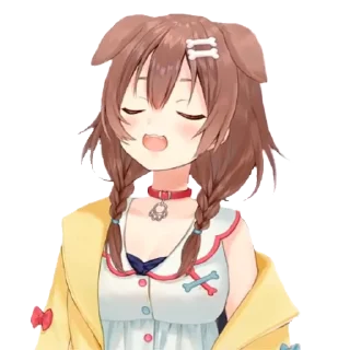 Sticker from Nitacher's Inugami Korone