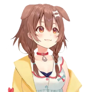 🦴 emoji Nitacher's Inugami Korone Telegram sticker 5 of 51
