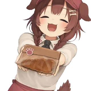 🎁 emoji Nitacher's Inugami Korone Telegram sticker 9 of 51