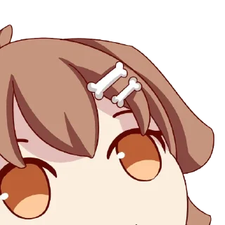 🦴 emoji Nitacher's Inugami Korone Telegram sticker 8 of 51
