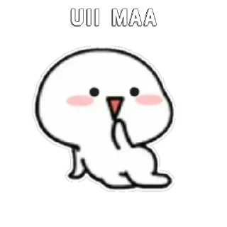 🫣 emoji Yami. Telegram sticker 8 of 119