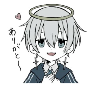 ⭐ emoji 明日もがんばろうね @moe_sticker_bot Telegram sticker 6 of 32
