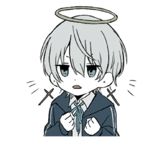 ⭐ emoji 明日もがんばろうね @moe_sticker_bot Telegram sticker 14 of 32