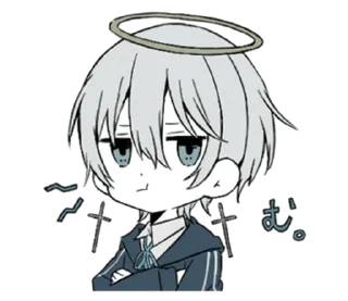 ⭐ emoji 明日もがんばろうね @moe_sticker_bot Telegram sticker 20 of 32