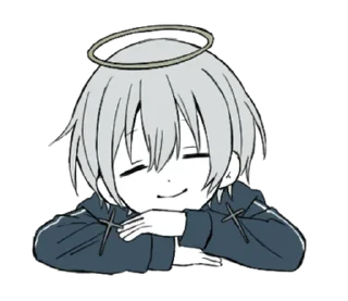 ⭐ emoji 明日もがんばろうね @moe_sticker_bot Telegram sticker 16 of 32