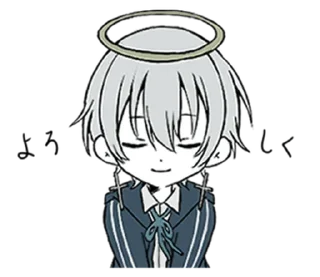 ⭐ emoji 明日もがんばろうね @moe_sticker_bot Telegram sticker 4 of 32