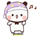 🥰 emoji 𝐌 𝐈 𝐃 𝐍 𝐈 𝐆 𝐇 𝐓's animated pack Telegram sticker 11 of 20