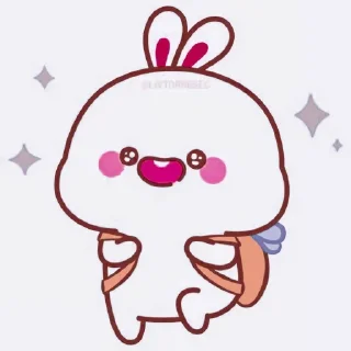 Sticker from Bunnies ꒷꒦ ─ ✾ @Shinpoy