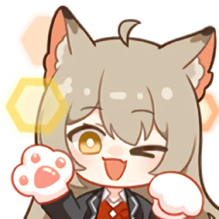 😜 emoji 秋凛子 Rinco 装扮表情 Telegram sticker 9 of 20