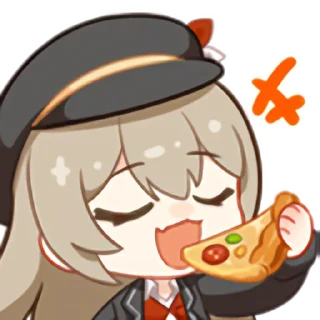 🧇 emoji 秋凛子 Rinco 装扮表情 Telegram sticker 10 of 20
