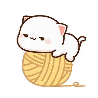 😍 emoji 『 @stickers_gifs_store 』 peach and Goma❤️🥂 Telegram sticker 15 of 50