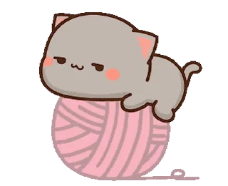 😍 emoji 『 @stickers_gifs_store 』 peach and Goma❤️🥂 Telegram sticker 18 of 50
