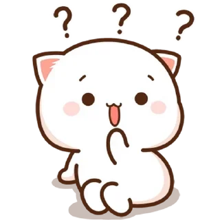 ❓ emoji 『 @stickers_gifs_store 』 peach and Goma❤️🥂 Telegram sticker 17 of 50