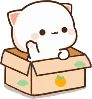 Sticker from 『 @stickers_gifs_store 』 peach and Goma❤️🥂