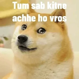 Sticker from Kind's Dogesh